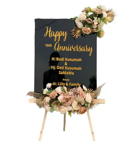 Papan Bunga Akrilik purwaharja